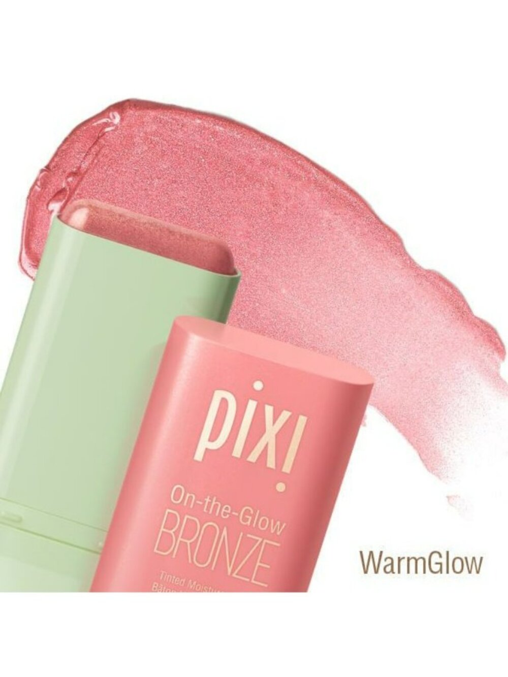 Pixi On-The-Glow Bronze Tinted Moisture Stick - Sunkissed Glow For Cheeks & Lips